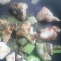 ☆しいたんママ☆'s cooksnap of when they made 鶏胸肉のネギ塩炒め青海苔風味.