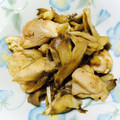 ジンベえちゃん's cooksnap of when they made 鶏肉と舞茸の甘辛炒め柚子風味.
