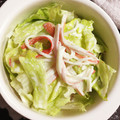 mihonakari's cooksnap of when they made 簡単☆ごろごろカニカマとレタスのサラダ.