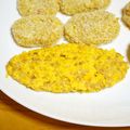 つちかな's cooksnap of when they made 離乳食 納豆オムレツ.