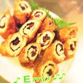 Erry_k's cooksnap of when they made さっぱり揚げ♪梅巻き✿ささみかつ✿.