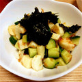 churu's cooksnap of when they made 簡単和風☆キュウリと長芋の和え物.