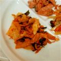 やま22's cooksnap of when they made ボリューム満点♪鶏と野菜のキムチマヨ炒め.