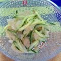 ohmagari's cooksnap of when they made きゅうりとクラゲの中華風酢の物.