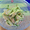 ohmagari's cooksnap of when they made きゅうりとクラゲの中華風酢の物.