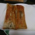 ゆか☆猫's cooksnap of when they made 簡単 春巻き ニラ ベーコン もやし.