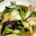 mёgц's cooksnap of when they made 超簡単！なすびと鶏肉の煮物.