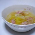 うさキリン's cooksnap of when they made 食べるスープ♪白菜ベーコン.