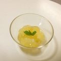 yuzuhom's cooksnap of when they made 夏にピッタリ！パイナップルゼリー☆.
