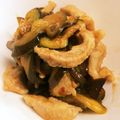 侑子ちゃん's cooksnap of when they made 豚トロと茄子のピリ辛炒め.