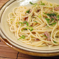 せつぶんひじき's cooksnap of when they made 塩辛と小ネギの和風パスタ.