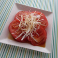 puniＫ's cooksnap of when they made 家の定番！簡単さっぱり長葱冷やしトマト.