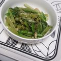 hozunyam's cooksnap of when they made レンジで♡小松菜の胡麻あえ.