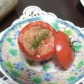 youich's cooksnap of when they made トマトと納豆の巣篭もりサラダ.