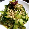 さとっち☆☆☆'s cooksnap of when they made きゅうりの梅和え.