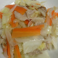 w_moon's cooksnap of when they made 豚と野菜の簡単中華炒め.
