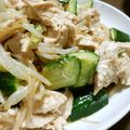 ちゃぽぷう's cooksnap of when they made 驚くほどしっとり！！鶏胸肉の和え物.