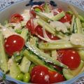 kucina's cooksnap of when they made ＊中華風＊サラダうどん(*^^*).