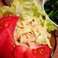 nyancou's cooksnap of when they made レタスとカニカマで♬簡単マカロニサラダ.