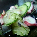 ＳＣＲＩＴ's cooksnap of when they made きゅうりとたこの酢の物☆.
