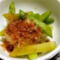 koomee's cooksnap of when they made ＊アスパラの茹で方～お浸し＊.