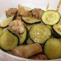 かおるルル's cooksnap of when they made 味噌あじ♪鶏肉とズッキーニ炒め.