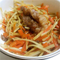 ぬりえ。's cooksnap of when they made おばあちゃんのきんぴらごぼう.