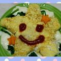Him☆Ｋ's cooksnap of when they made ほしのオムライス.