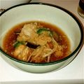 小山せいちゃ☆'s cooksnap of when they made ☆ムネ肉と揚げナスのポン酢がけ☆.