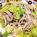 リラシャン's cooksnap of when they made ＊簡単さっぱり蕎麦さらだ＊.
