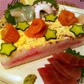 もものはちみつ's cooksnap of when they made 夏祭り☆タッパーで作るケーキ寿司.