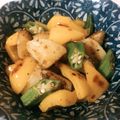 チョミ蔵's cooksnap of when they made 新じゃがとパプリカのガーリック炒め★.