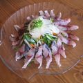 ａｋｉａｋｉ's cooksnap of when they made あじのカルパッチョ.