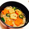 長尾ののんさん's cooksnap of when they made 七夕給食★天の川スープ〜済まし汁♪.