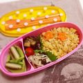NanaTr's cooksnap of when they made 簡単ランチ♪鮭フレーク炒飯.