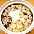 かなりんココりん's cooksnap of when they made 豚肉でもつ鍋風♡市販のスープ無し♪.