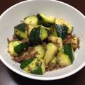 tantan3ママ's cooksnap of when they made ズッキーニと挽き肉の梅風味炒め.
