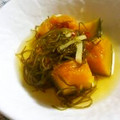 SP♪'s cooksnap of when they made かぼちゃと切り昆布の煮物.