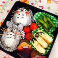 ポヨちママ's cooksnap of when they made トトロ海苔巻き＊キャラ弁.