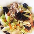 kyantan's cooksnap of when they made 豚薄切り肉とキャベツのあんかけご飯.