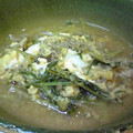 なつきばぁば's cooksnap of when they made 水菜としらすの卵とじ.