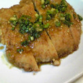 なつきばぁば's cooksnap of when they made 豚肉の竜田揚げねぎソース.