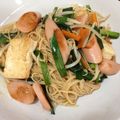 べあゆー's cooksnap of when they made 食感命☆ニラ玉そうめんチャンプルー.