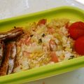 涼ママらぐまん's cooksnap of when they made 梅と大葉のアジフライ.