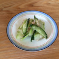 ルミ3's cooksnap of when they made スイカの皮のごま塩麹あえ.
