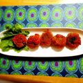 komutatata's cooksnap of when they made ＊椎茸の肉詰め　トマトソースver.＊.