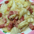 おやきまま's cooksnap of when they made 簡単☆厚切りベーコンとキャベツの炒め物.