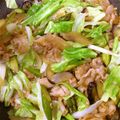 とんこ428's cooksnap of when they made 激うま★豚肉とアスパラのオイスター炒め.