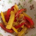 さくらxxo's cooksnap of when they made パプリカとしらすのきんぴら.