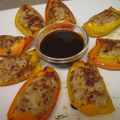 エビビンバ's cooksnap of when they made カラフルパプリカの肉詰め.
